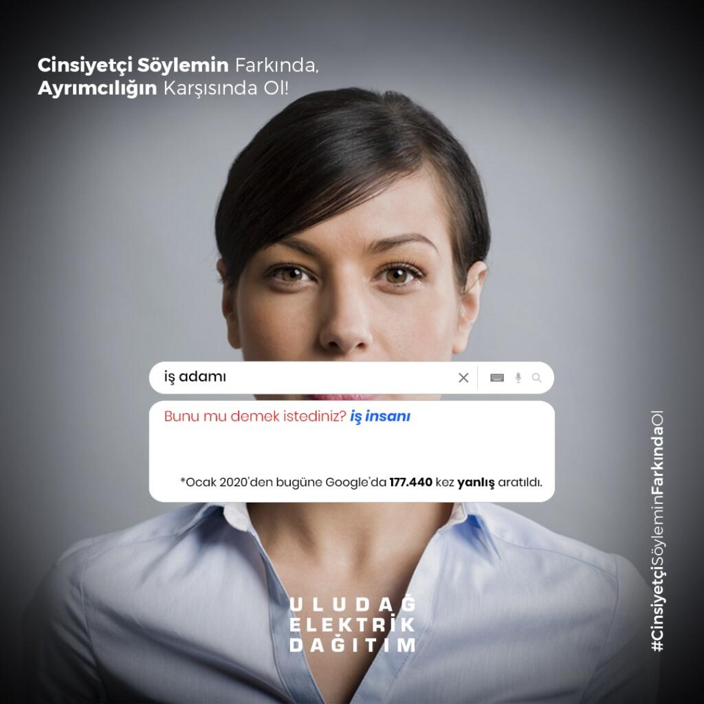 “‘CİNSİYETÇİ SÖYLE’ME İNAT FARKINDA OL”