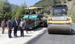 MERKEZDEN EN UÇ NOKTAYA ASFALT ÇALIŞMASI