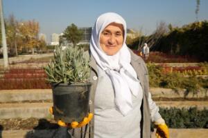 NİLÜFER’İN BİTKİLERİ ÖZENLE YETİŞTİRİLİYOR