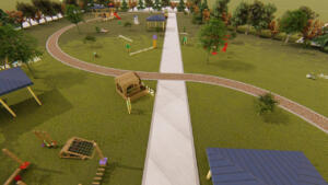 Elektriğini kendi üreten park