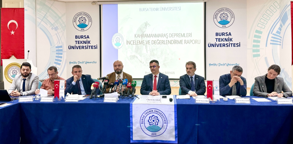 BTÜ’DEN DEPREM RAPORU