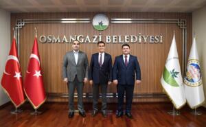 Osmangazi’ye kardeş ziyareti
