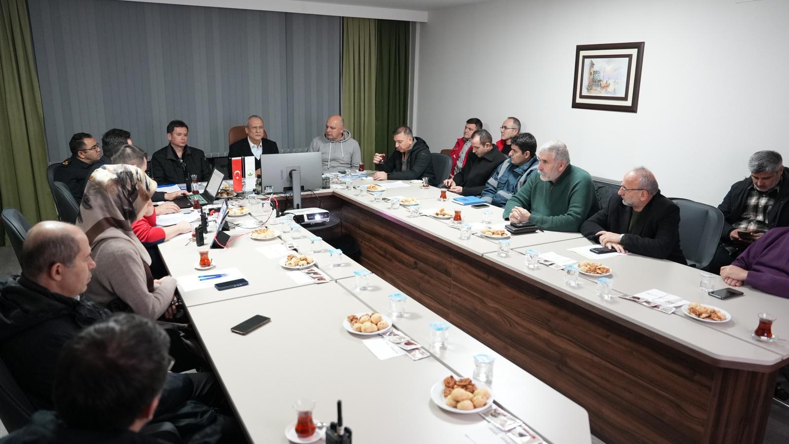 Başkan Aydın’dan Deprem Tatbikatına Yakın Takip